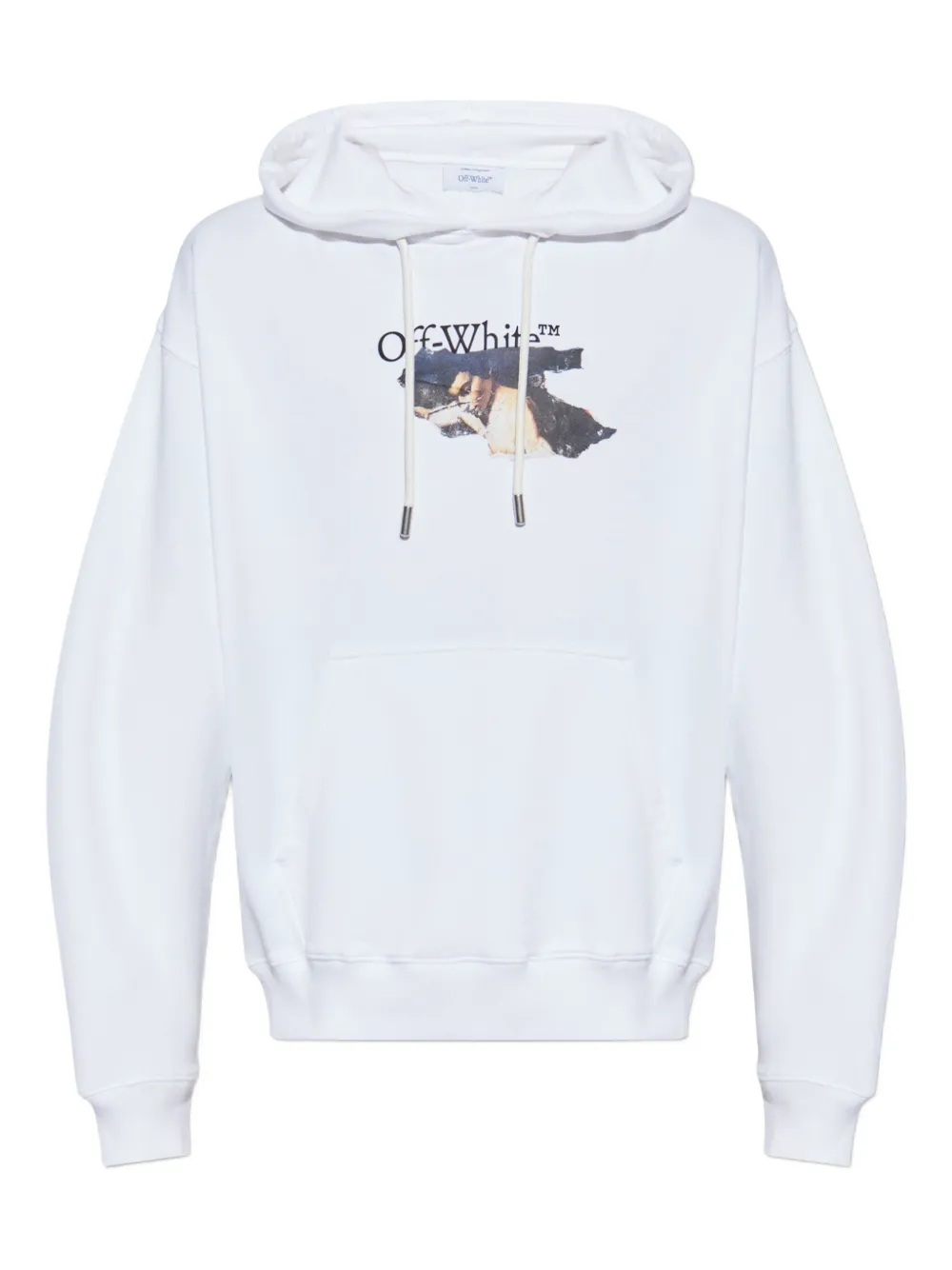 

Худи с графическим принтом OFF-WHITE, белый