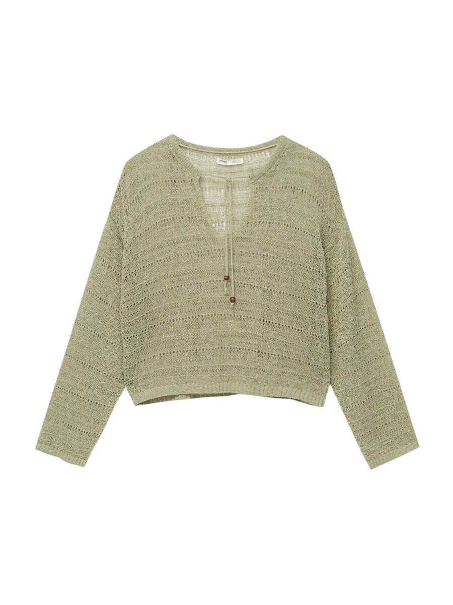 

Свитер Pull&Bear, хаки