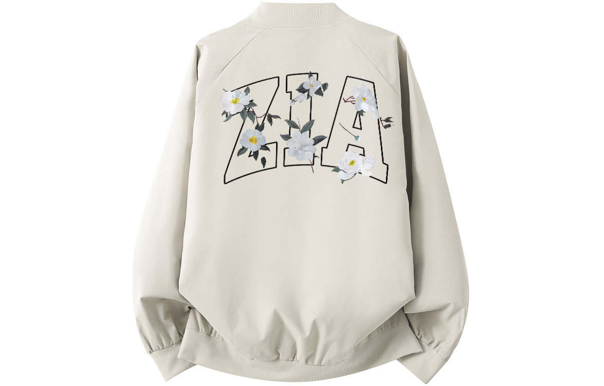 

Куртка Unisex Baseball Collar Moderate ZIAREL, хаки