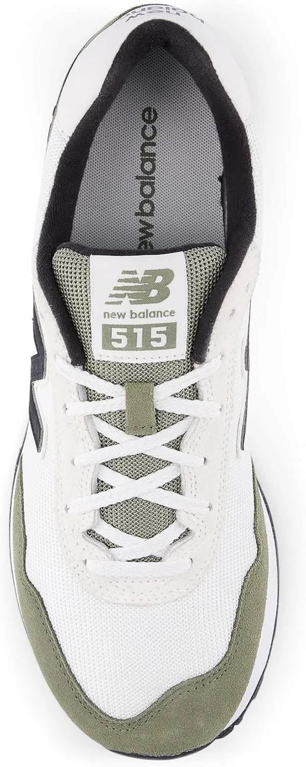 Мужские кроссовки New Balance 515 V3, White Dark Olivine — фото 4