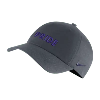 

Бейсболка Nike Orlando Pride Heritage86 NWSL Soccer Cap, цвет Flint Grey