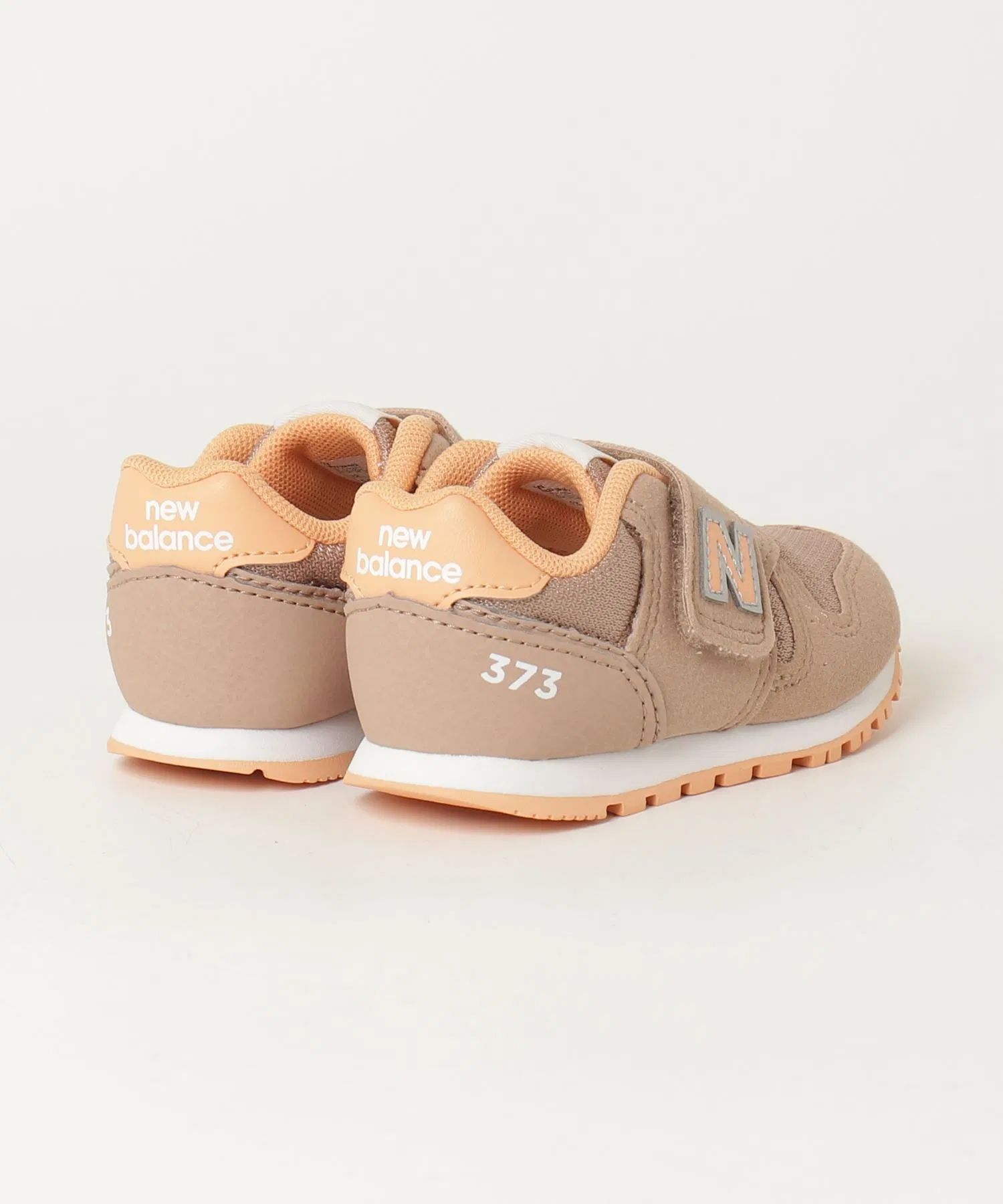 Детские кроссовки New Balance 373 для малышей коричневые — фото 3