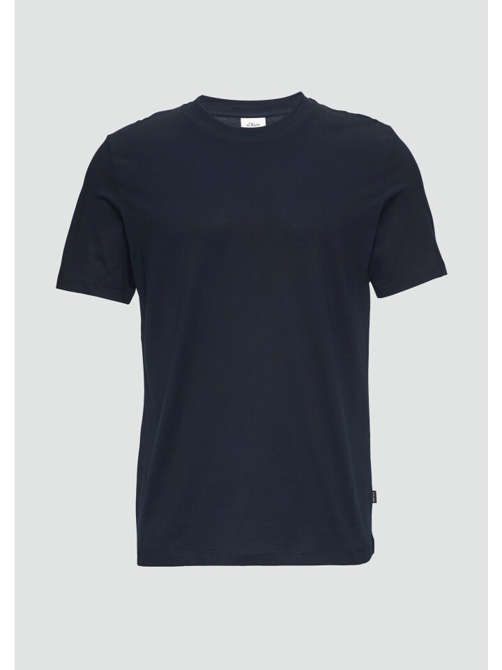 

Футболка sOliver BLACK LABEL kurzarm, синий