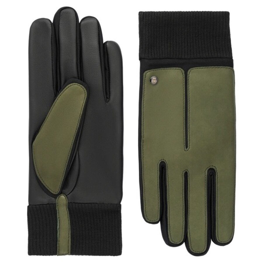 

Перчатки с закрытыми пальцами Roeckl KOPENHAGEN TOUCH, Olive/Black