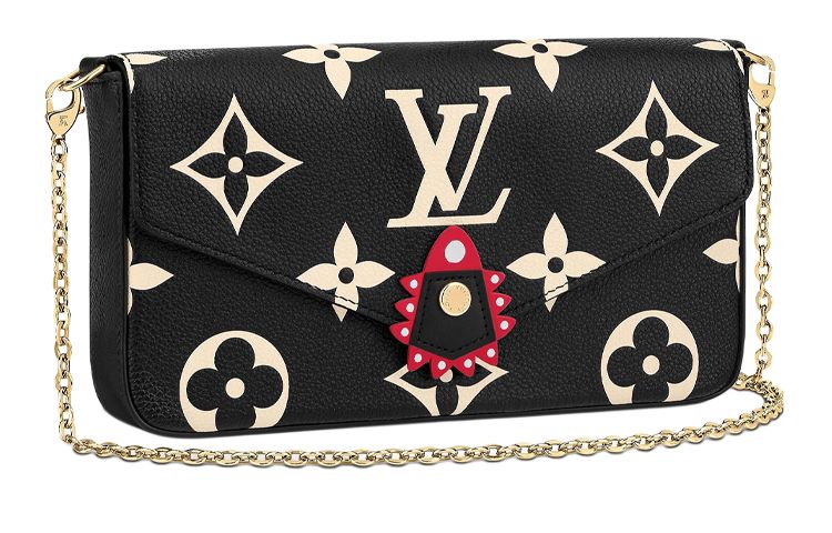 

Crafty Felicie Pochette Black LOUIS VUITTON