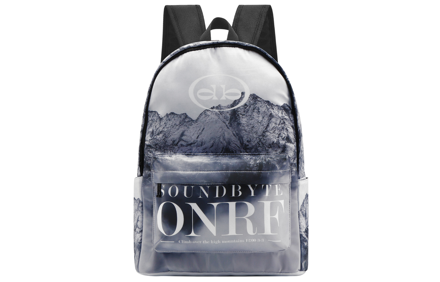 

X SOUNDBYTE Коллаборация Полиэстер Рюкзак для Ноутбука Унисекс Серый ONRF, Стиль 4