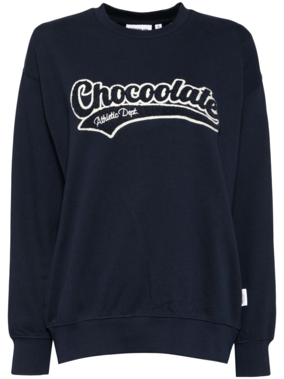 

Толстовка с вышитым логотипом CHOCOOLATE, синий