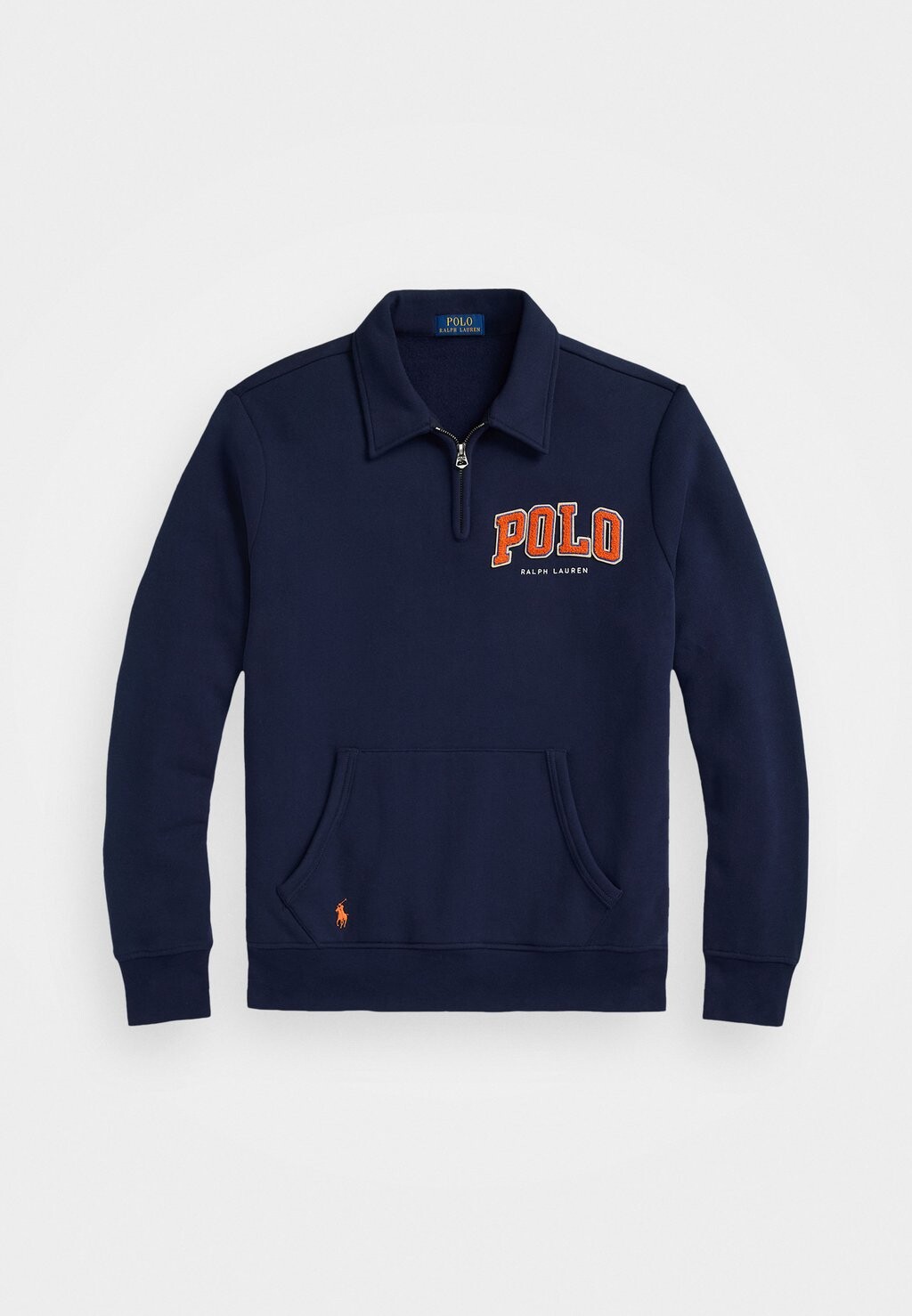 

Толстовка THE RL LOGO COLLARED SWEATSHIRT Polo Ralph Lauren, темно-синий