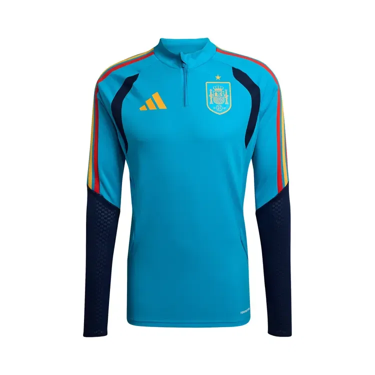 Спортивный лонгслив Adidas Spain 26 Tiro Top, синий