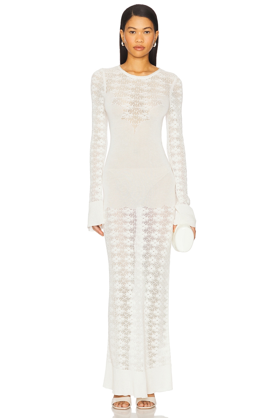

X revolve платье miranda Asta Resort, ivory