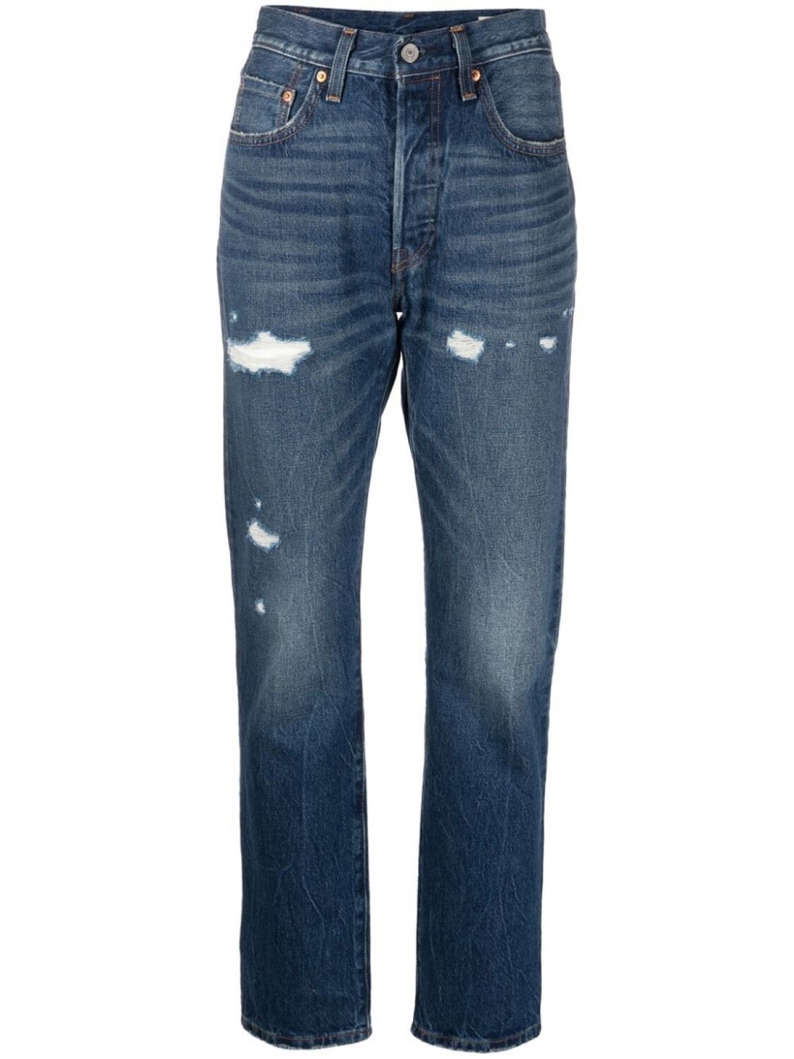 

Levi's прямые джинсы с завышенной талией, синий