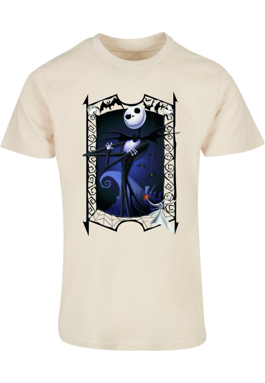 

Классическая футболка ABSOLUTE CULT Shirt The Nightmare Before Christmas - Pumpkin King, песочный