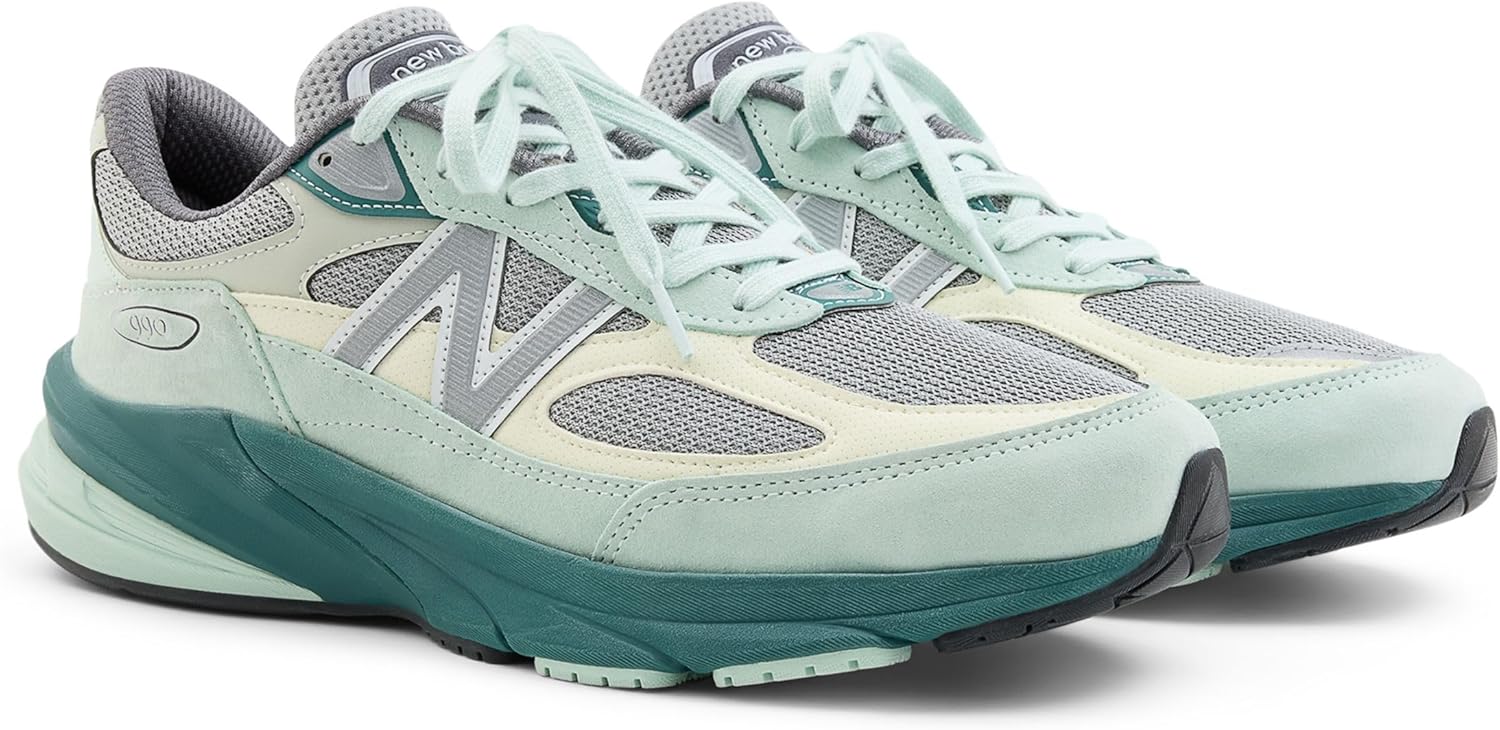 Кроссовки New Balance Unisex Adult 990 V6, сделано в США, серый