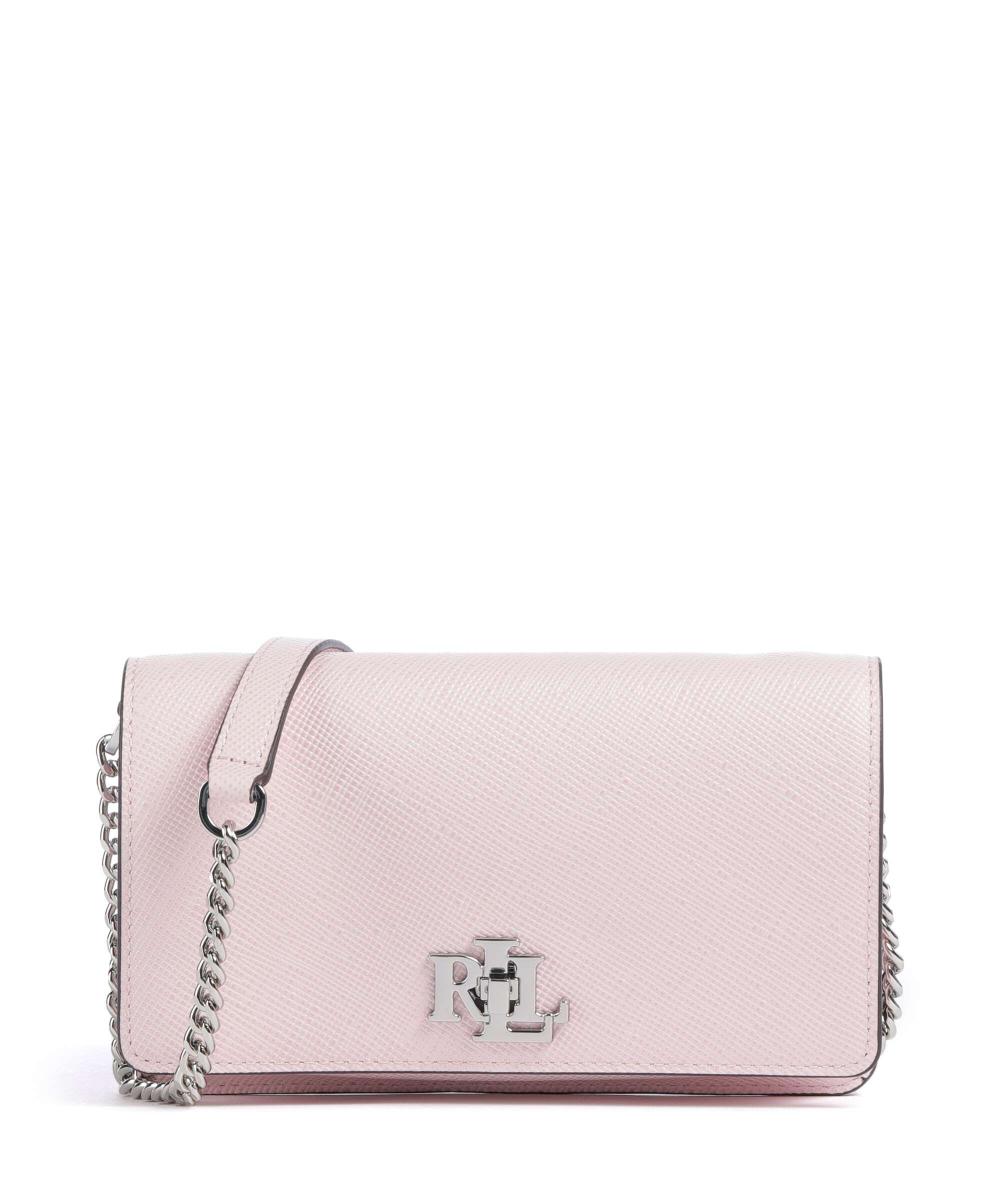 

Сумка через плечо Trnlk из сафьяновой коровьей кожи Lauren Ralph Lauren, розовый