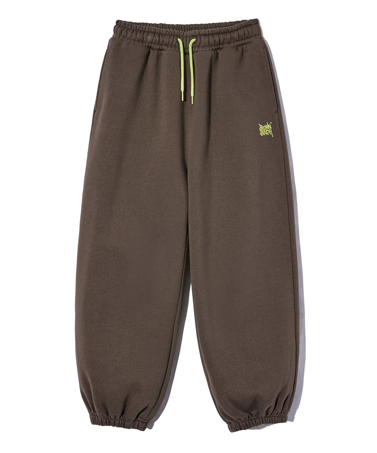 Детские спортивные брюки Tag коричневого цвета от Brownbreath Kids — фото 2