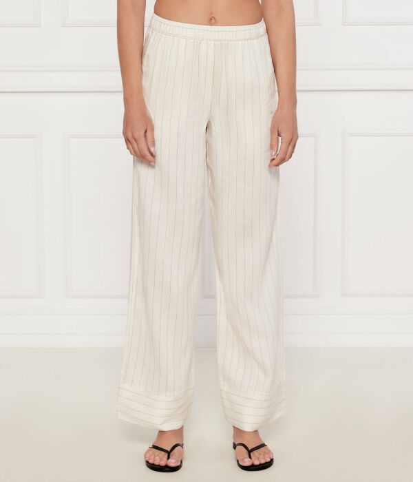 

Брюки коччо Straight fit Marella Sport, экрю