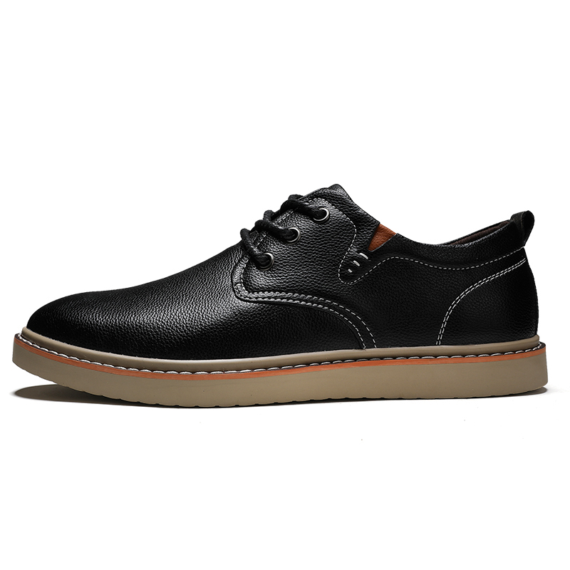 

King Jinmai Кроссовки мужские низкие повседневные черные 3332 Plain Head-Xiaozhi, цвет Black 3332 Plain Head-Xiaozhi