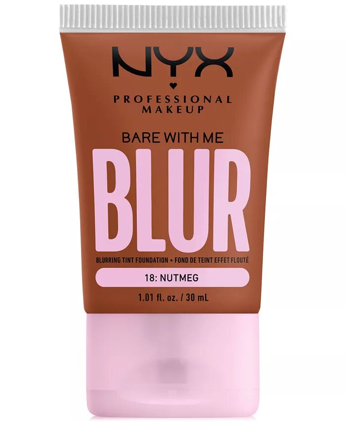 

Тональная основа Bare With Me Blur Tint Nyx Professional Makeup, цвет Nutmeg