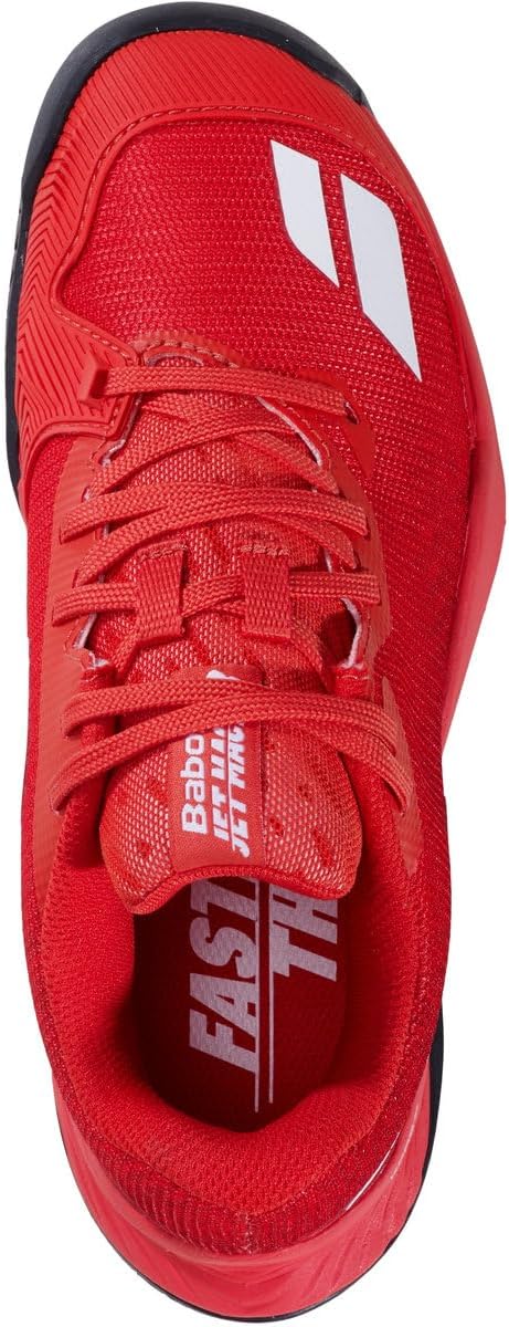 Теннисные кроссовки Babolat Junior Jet Mach 3 для всех покрытий, белый — фото 4