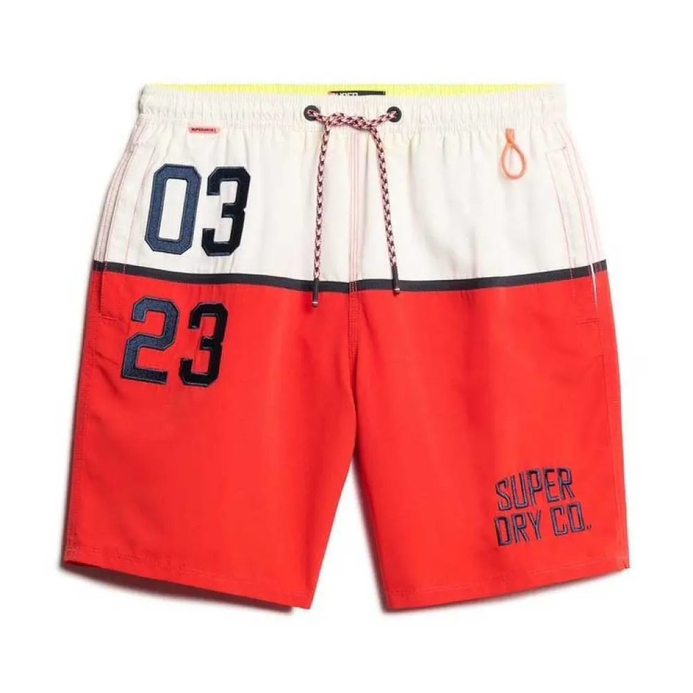 

Шорты для плавания Superdry Nautical Logo 17´´, красный