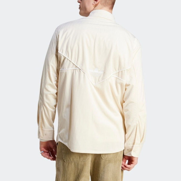 Рубашка мужская ADICOLOR Wonder White Adidas Originals, цвет Wonder White — фото 3