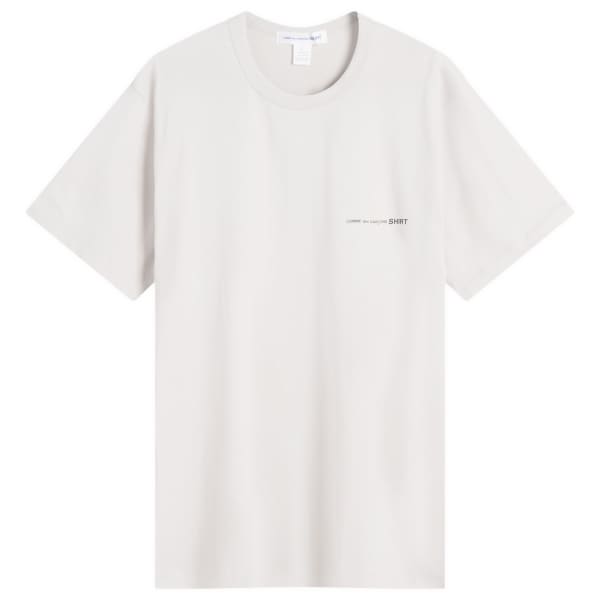 

Футболка с маленьким логотипом Comme Des Garçons Shirt, бежевый