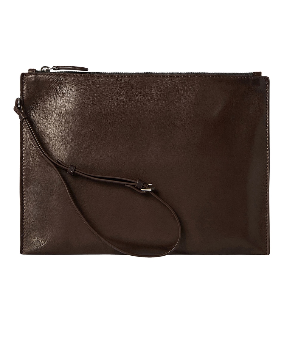 

Клатч Pouch The Row, Brown Melange ANS