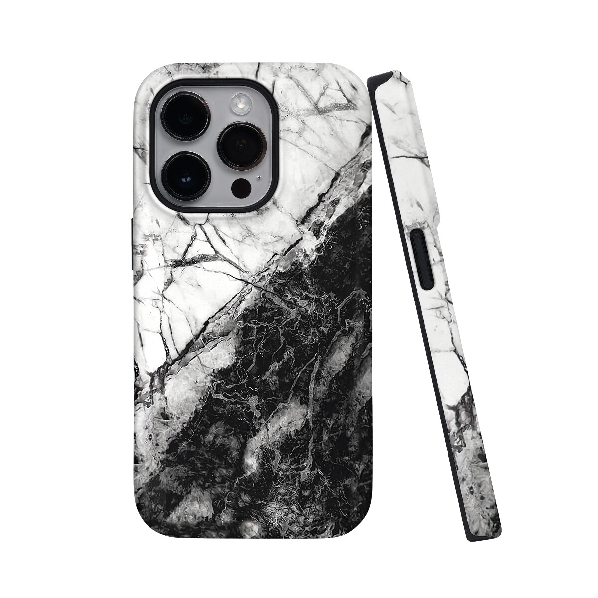 

Чехол для телефона Keshami, Marbling 2-in-1 anti-fall shell