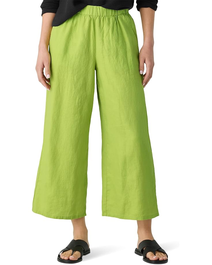 

Брюки Eileen Fisher Wide Leg Pants, цвет Chartreuse