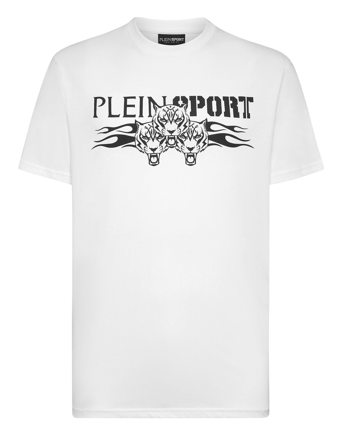

Футболка с круглым вырезом SS Tiger Plein Sport, цвет White / Black