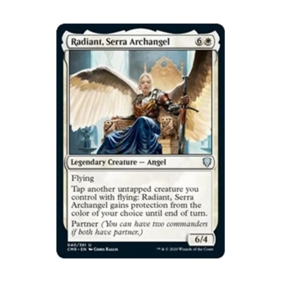 

CCG Сияющий, Серра Архангел (U), MTG - Commander Legends