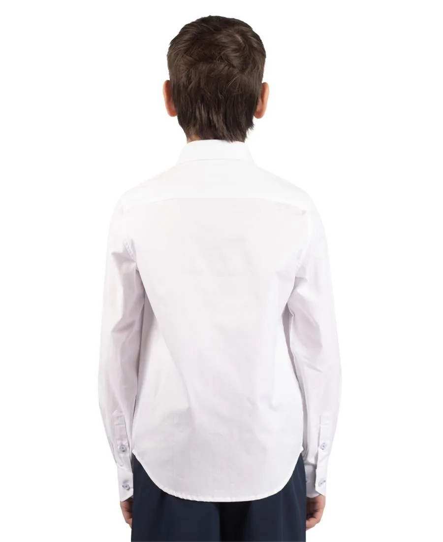 Рубашка с длинным рукавом Big Boys Signature Oxford Tailorbyrd, белый — фото 3