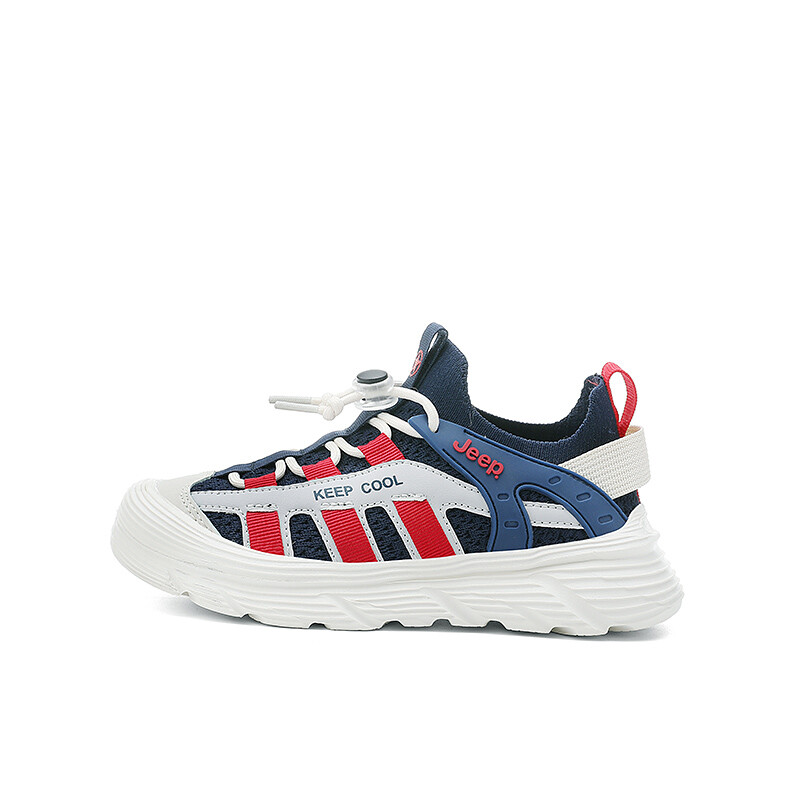 

Кроссовки Jeep Kids Lifestyle Shoes Kids Low-top Navy / Red, красный