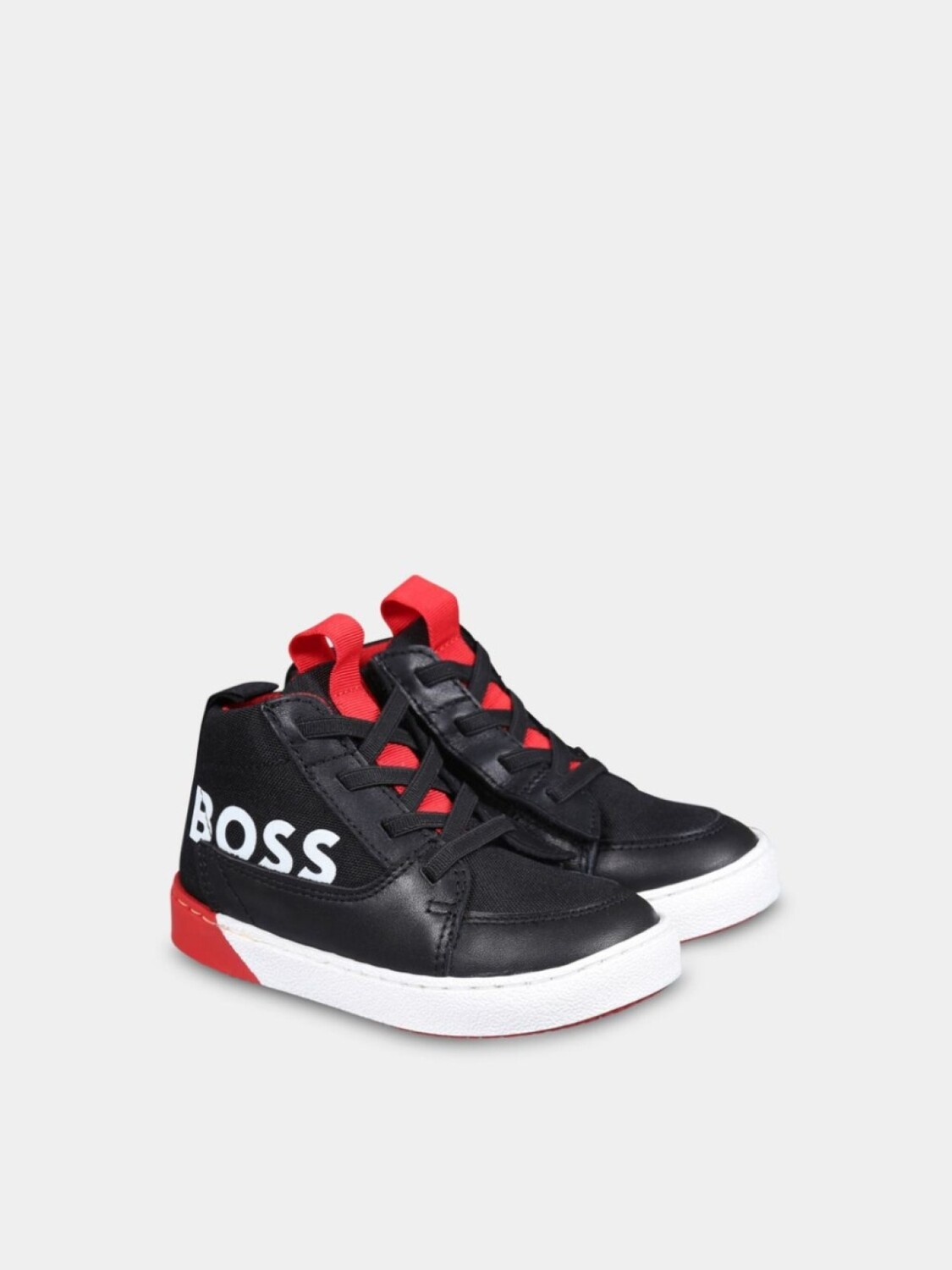 

BOSS Kidswear кроссовки с логотипом, черный