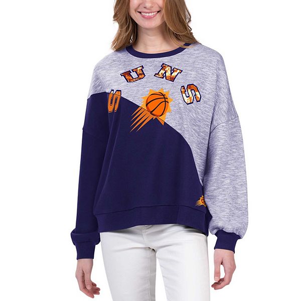 

Женский фиолетовый свитшот Phoenix Suns с разрезом G-Iii 4Her By Carl Banks