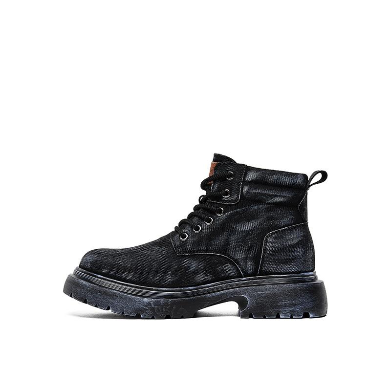 

Lee Cooper Короткие мужские ботинки Martin 5 см, черные