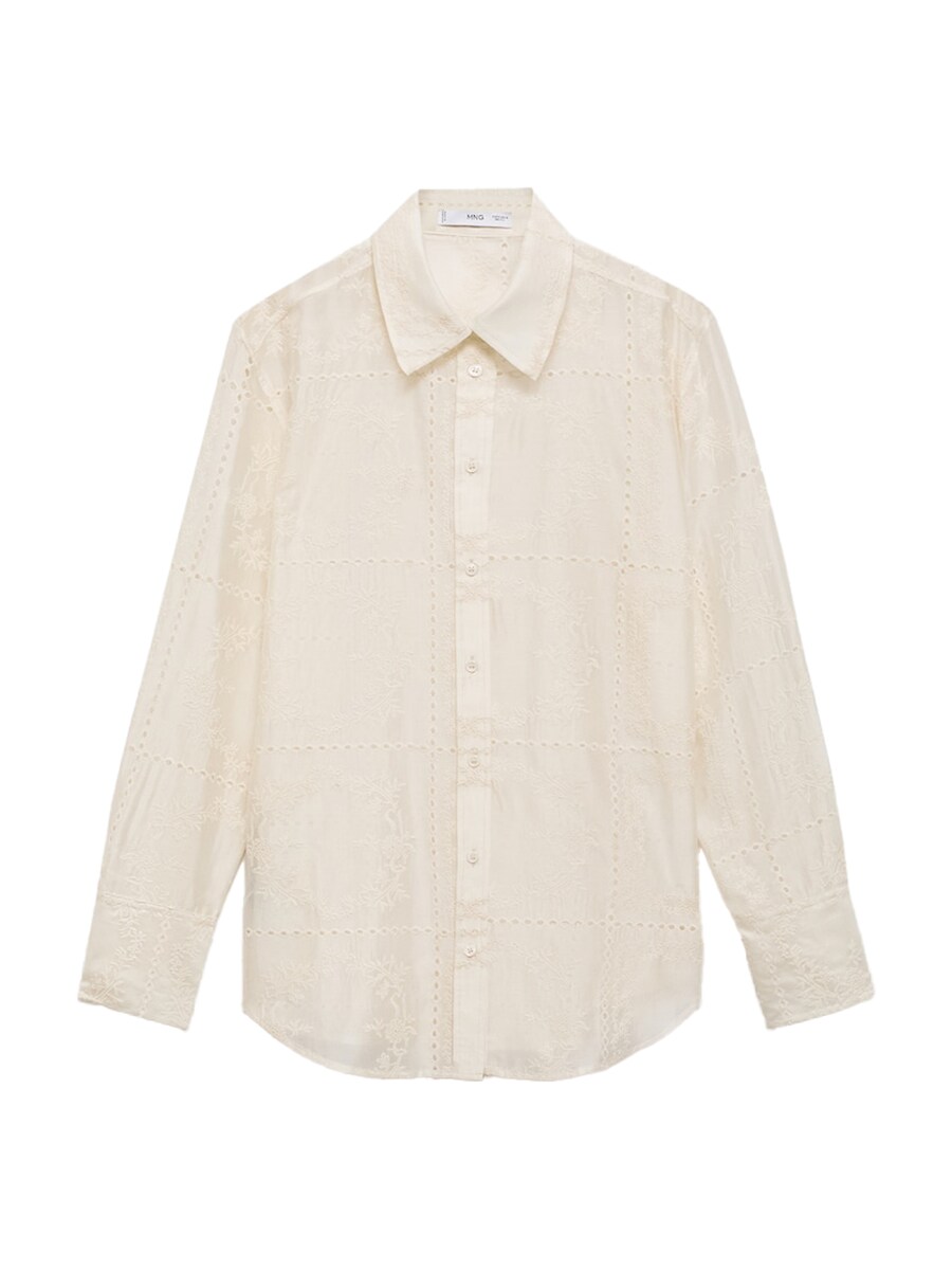 

Блуза MANGO Aurelia, Nude