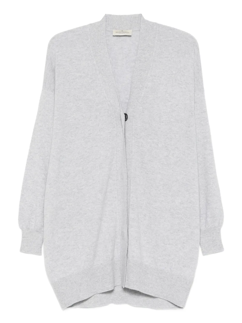 

Кардиган с V-образным вырезом Bruno Manetti, серый