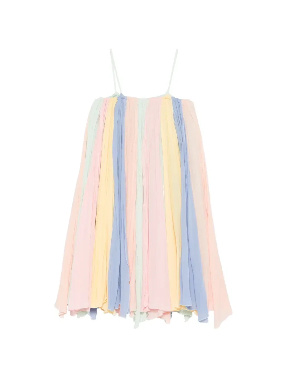 Платье со складками Stella McCartney Kids, розовый