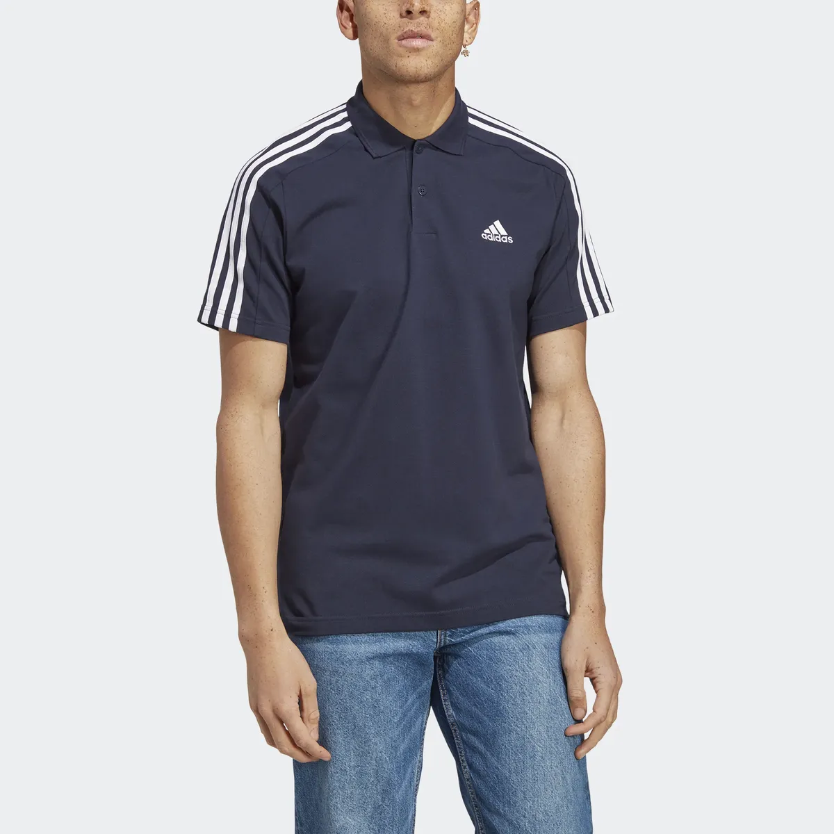 

Рубашка-поло Adidas Sportswear "M 3S PQ PS", белый