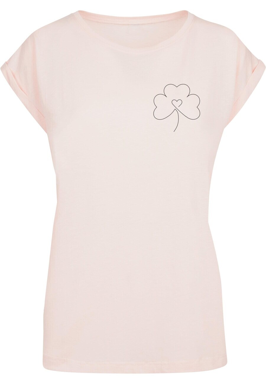 

Футболка Merchcode Shirt Spring - Leaf Clover Flower, цвет powder