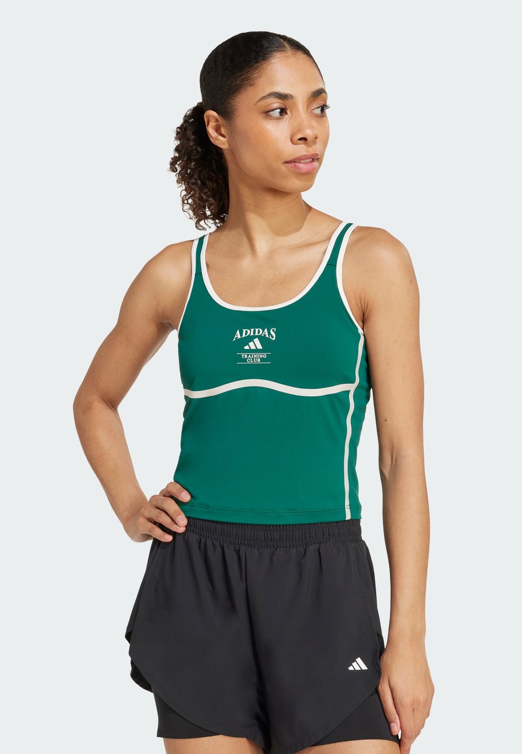 

Спортивный бюстгальтер с легкой поддержкой HERITAGE WITH INTEGRATED LOW-SUPPORT Adidas Performance, зеленый