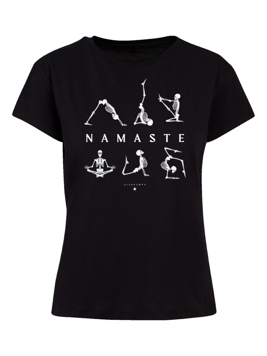 

Футболка F4Nt4Stic NAMASTE YOGA SKELETT HALLOWEEN, черный