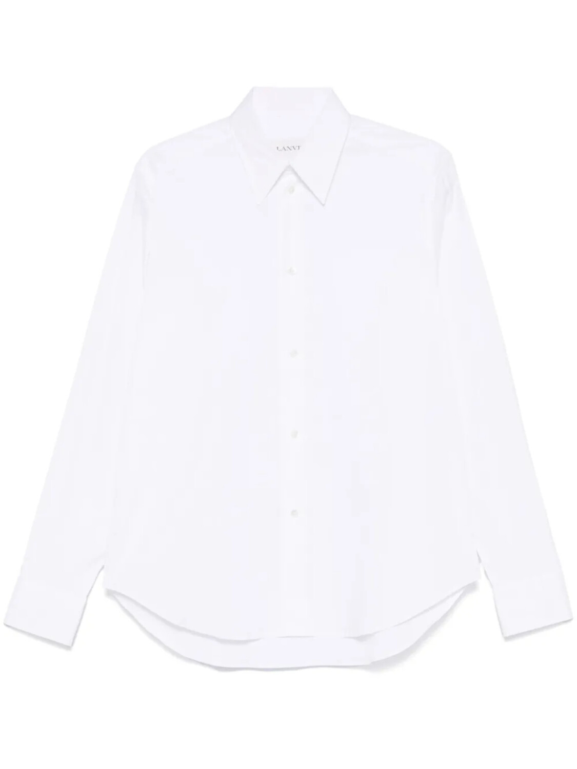 

Поплиновая рубашка Lanvin, белый