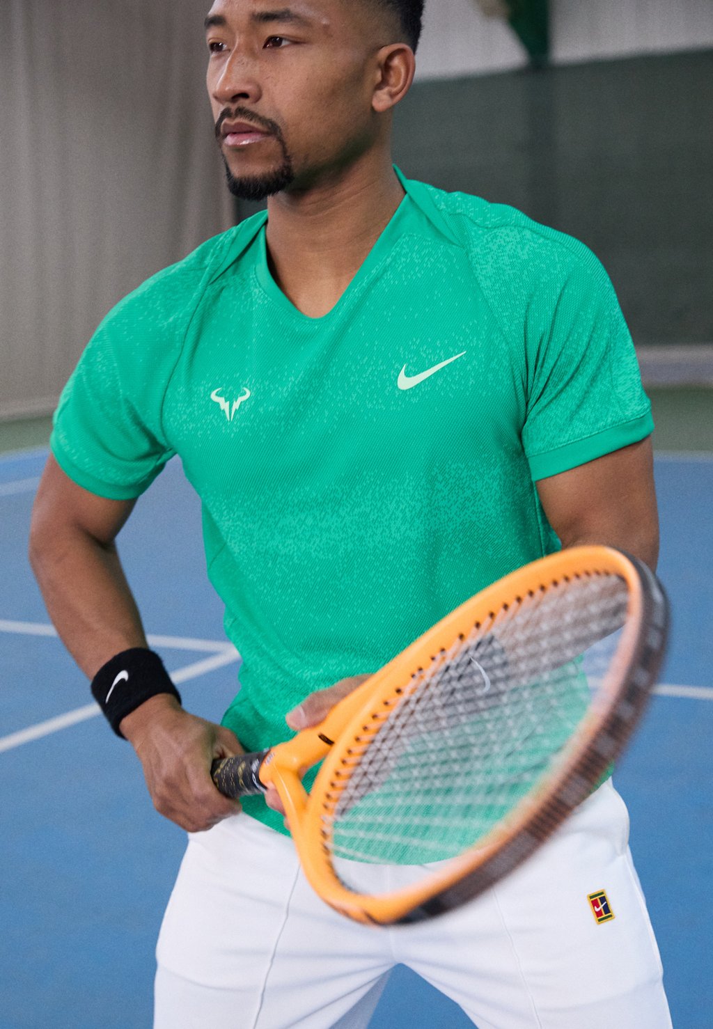 

Спортивная футболка RAFA COURT ADVANTAGE Nike Performance, зеленый
