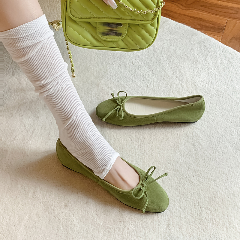 AIQINISHA Женские повседневные туфли-лодочки зеленые, цвет Green — фото 2