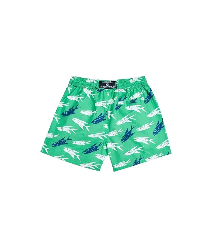 Плавки Off the Hook Swim Shorts Snapper Rock Kids, Green — фото 2