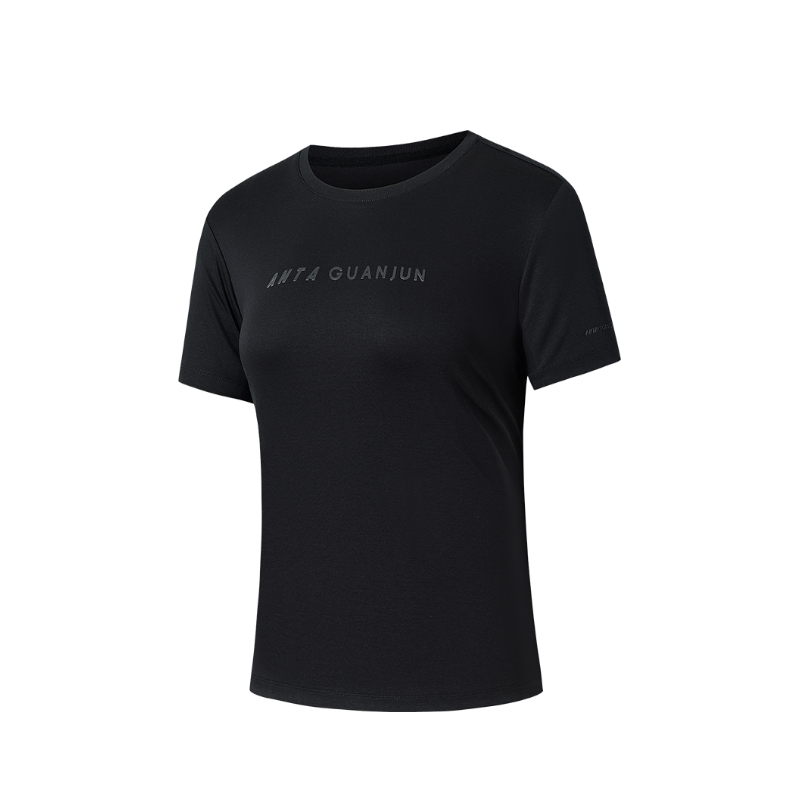 

ANTA Футболка женская базовая black, Черный, ANTA Футболка женская базовая black