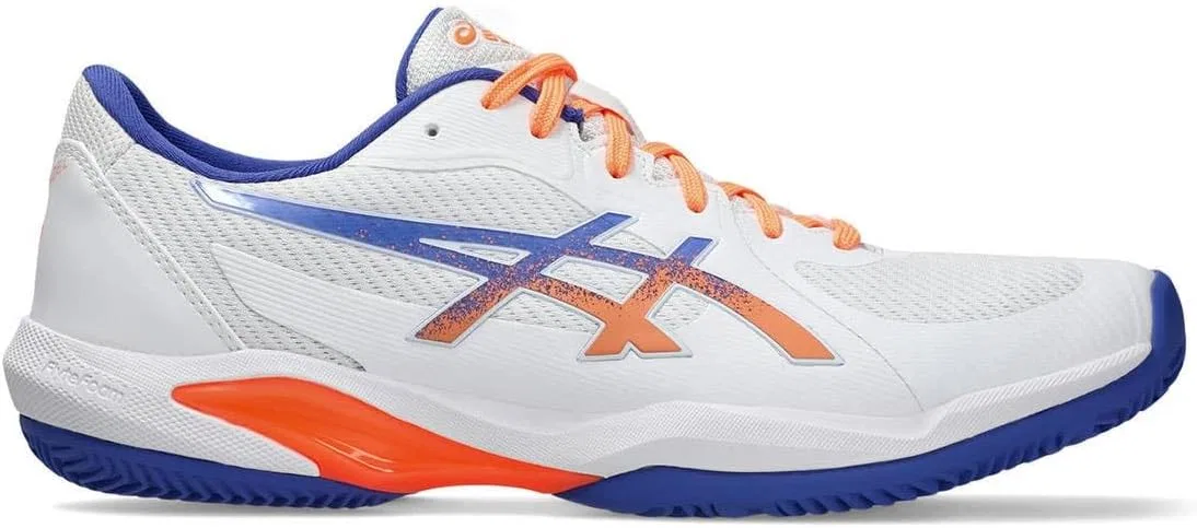 Кроссовки для тенниса ASICS Solution Swift FF 2, White Dark Cobalt
