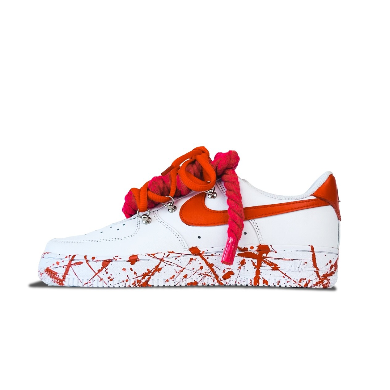 

Кроссовки Nike Skateboarding Shoes Unisex Low-top White/red, белый